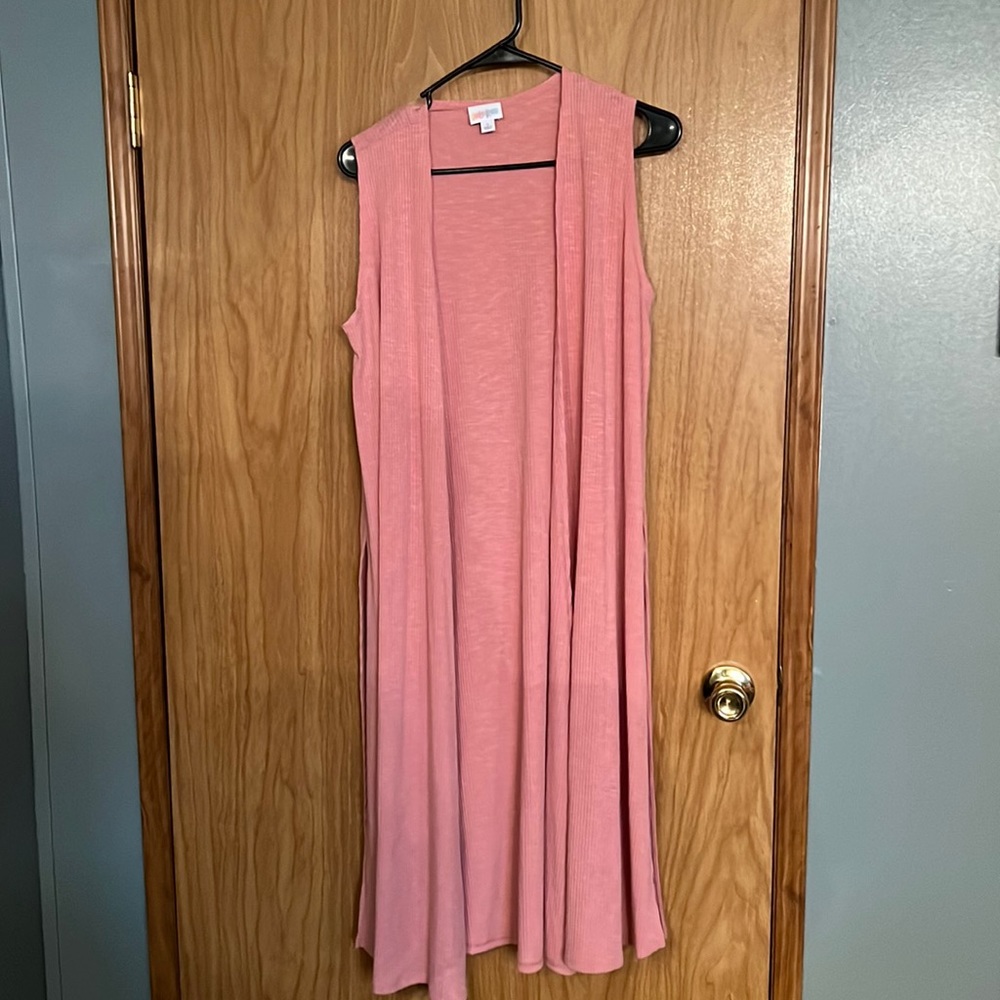 Lularoe Sleevless long Cardigan